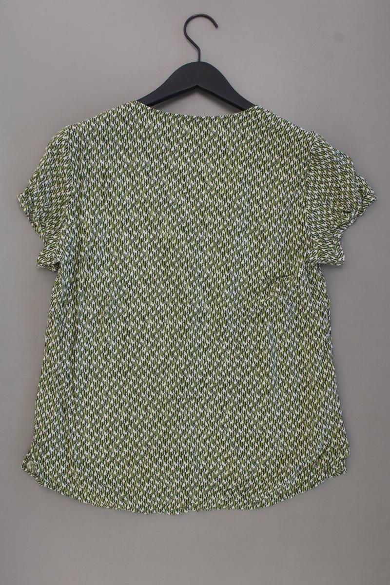 Kenny S. Bluse mit Kaktusmuster Gr. 38 Kurzarm grün - Image 3
