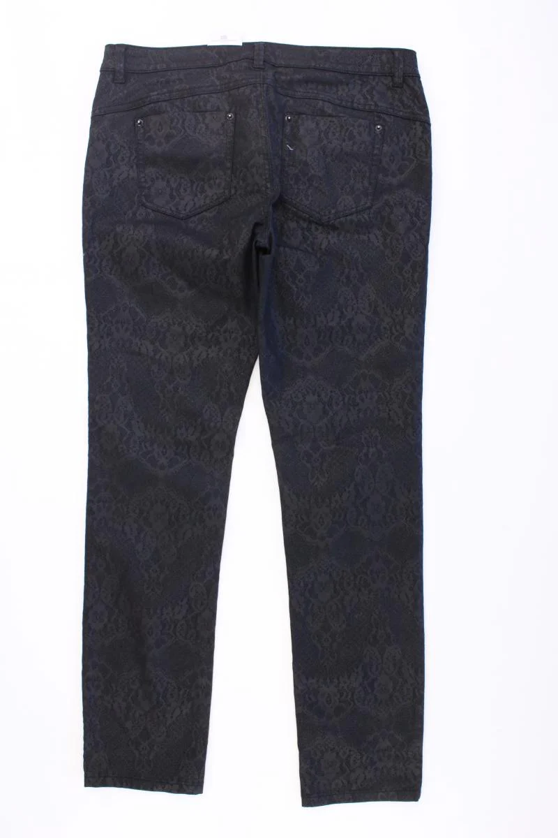 Street One Hose Gr. 42/L32 schwarz aus Baumwolle - Image 3