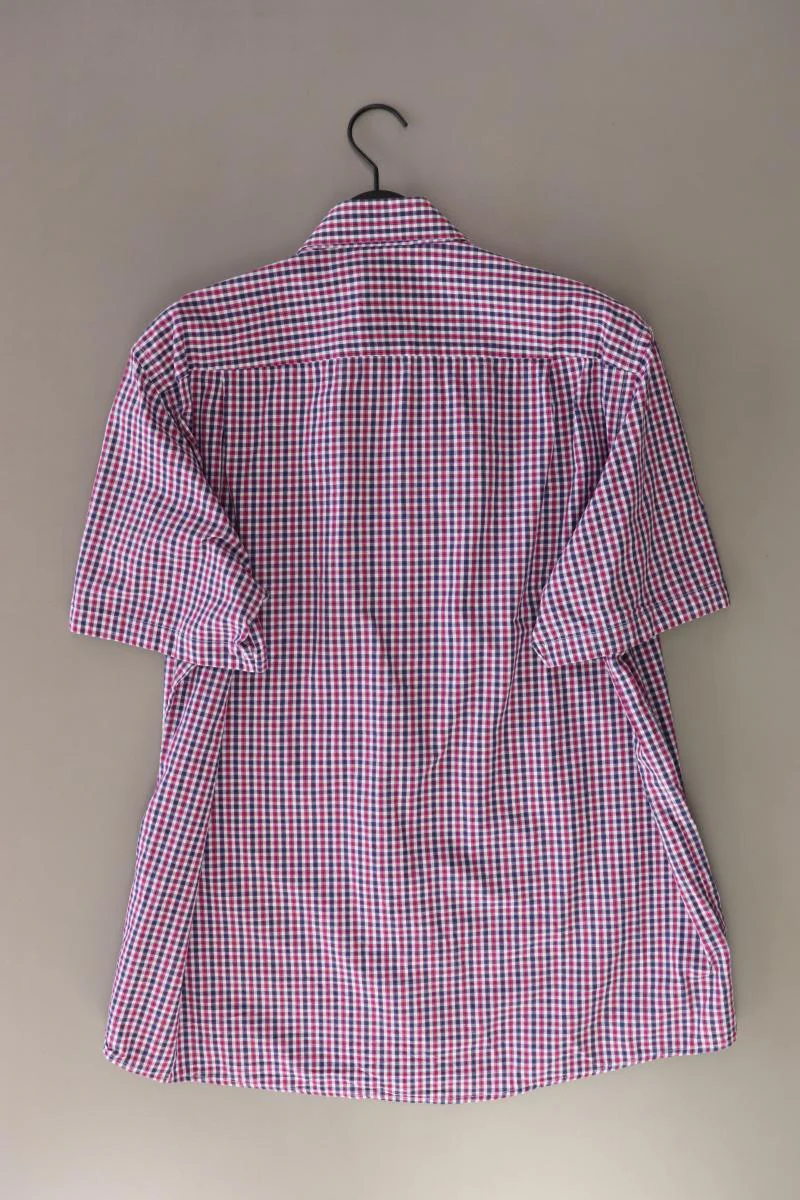 Redmond Karohemd für Herren Gr. XL kariert Kurzarm pink aus Baumwolle - Image 2