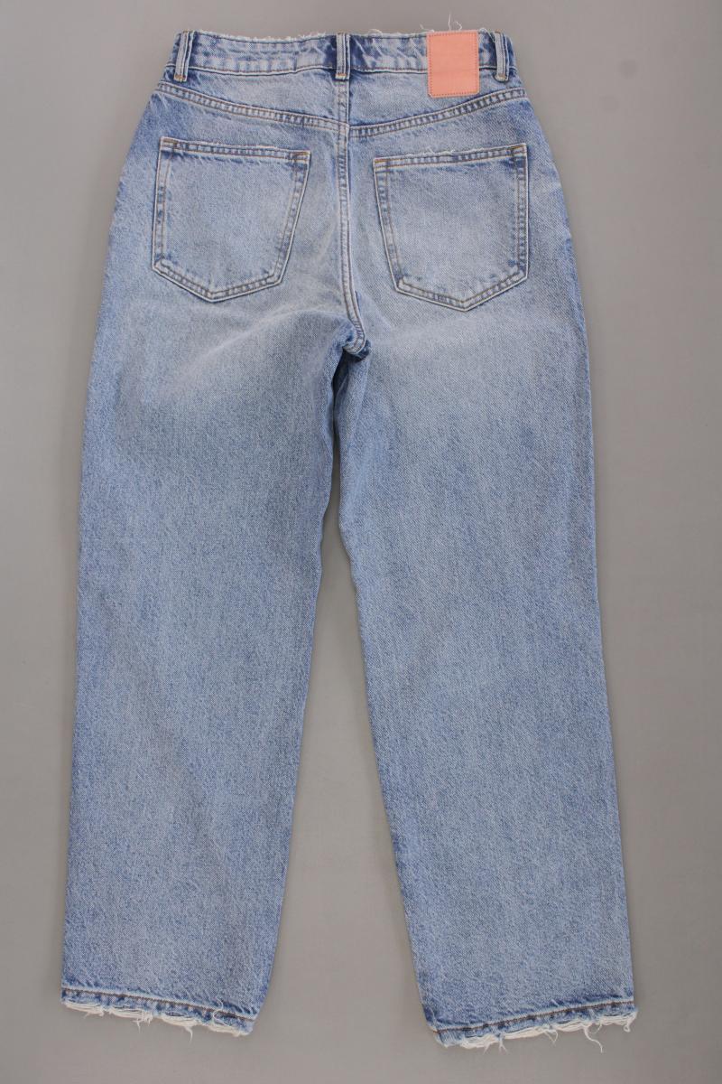 Zara Straight Jeans Gr. 36 blau aus Baumwolle - Image 3