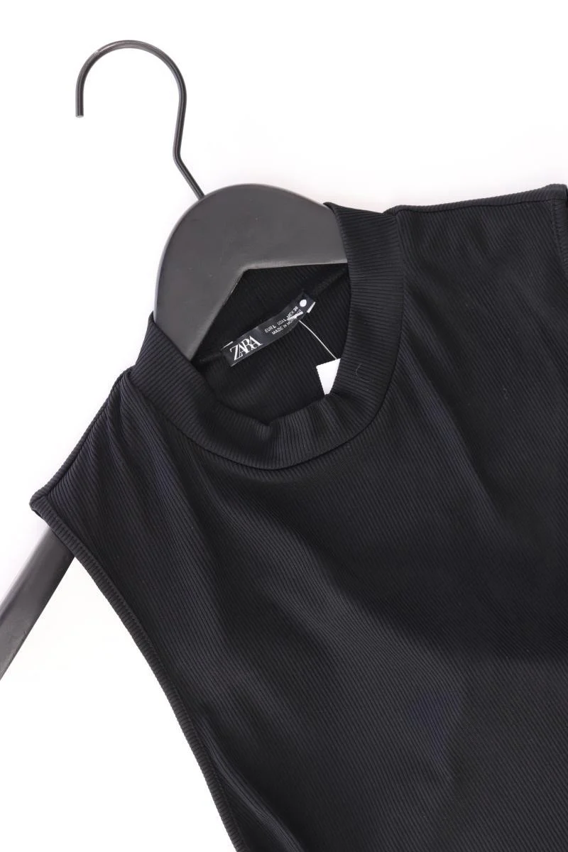 Zara Crop Top Gr. L schwarz aus Polyester - Image 3