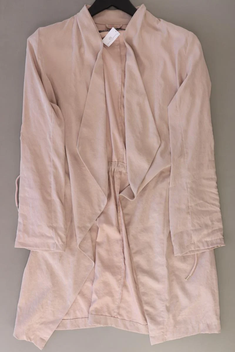 Zara Übergangsmantel Gr. XS rosa aus Polyester