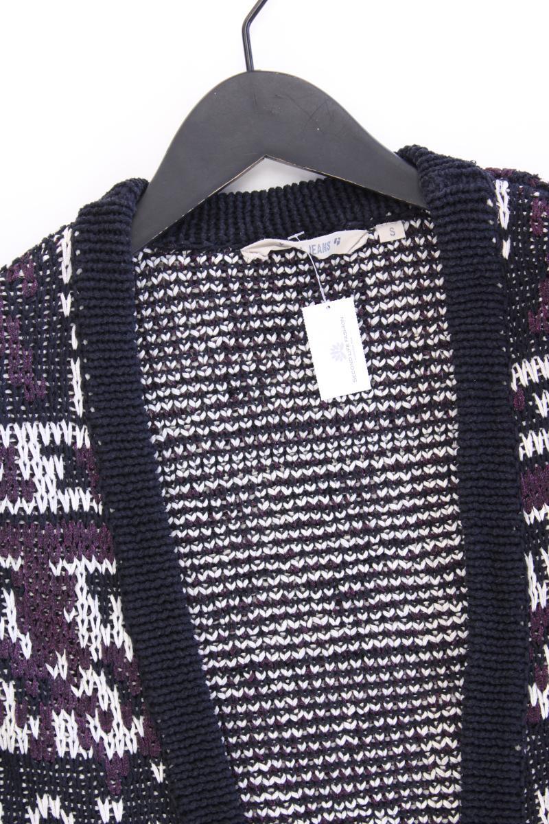 Garcia Jeans Strickjacke Gr. S Langarm lila aus Baumwolle - Image 2