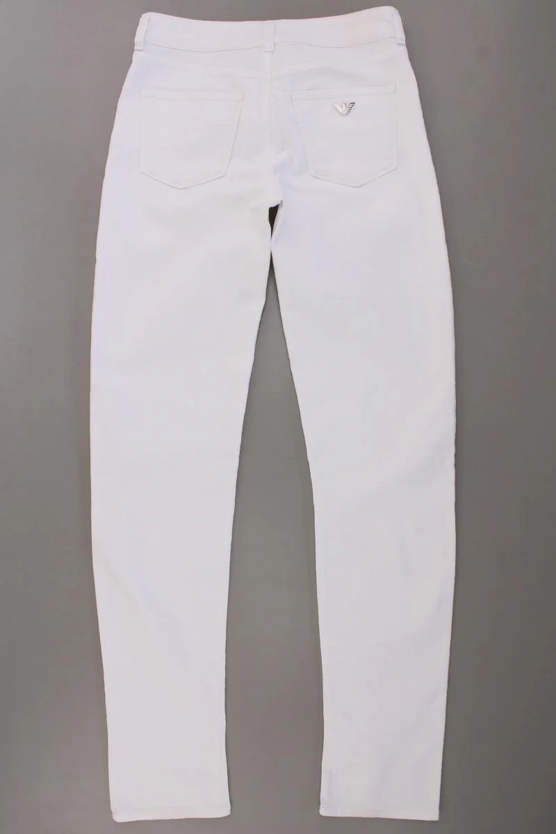 Armani Jeans Hose Gr. W28 weiß aus Baumwolle - Image 3