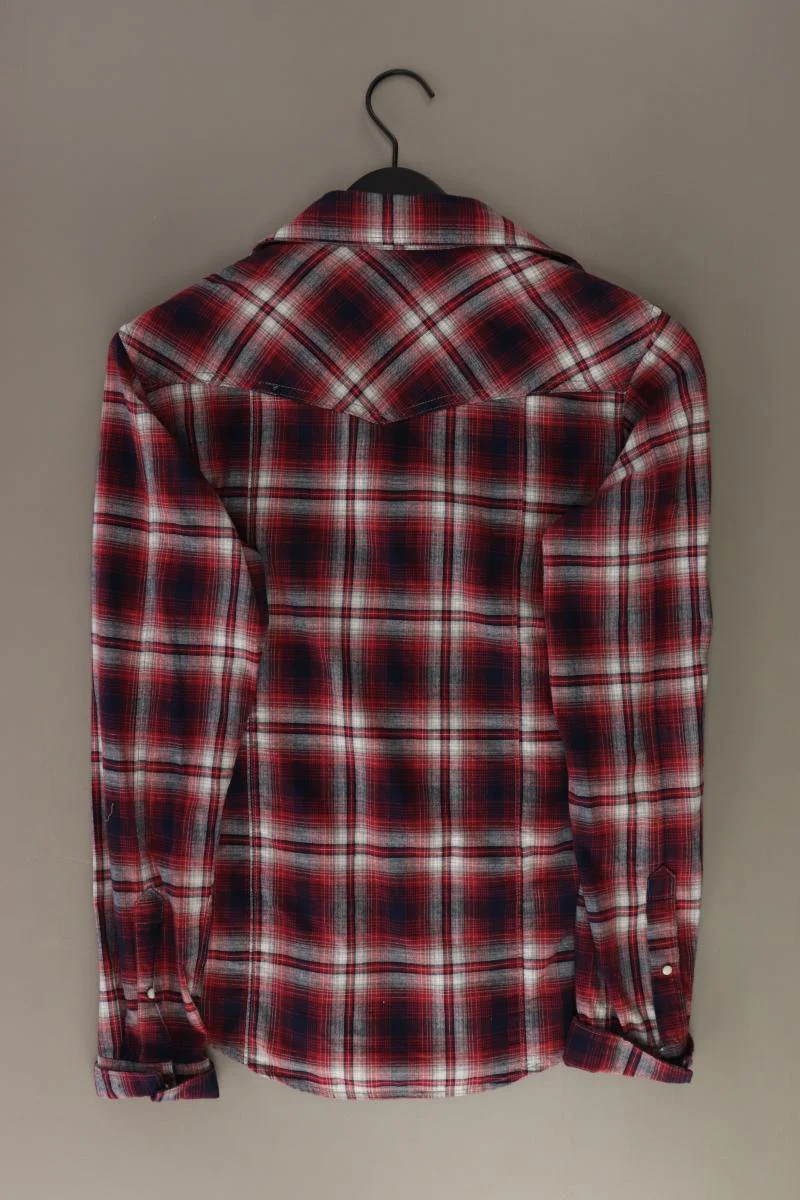 WE Fashion Karohemd für Herren Gr. XS kariert Langarm rot aus Baumwolle - Image 2
