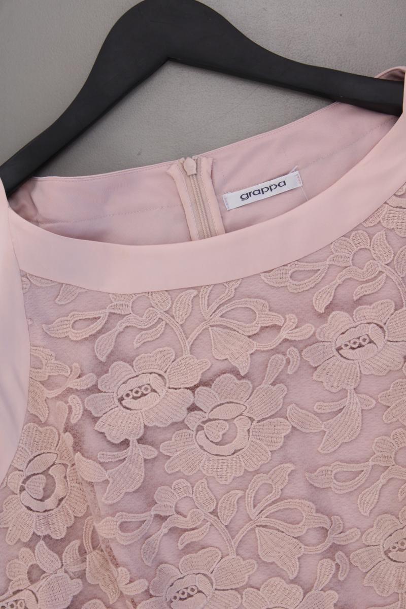 grappa Spitzenkleid Gr. 42 Ärmellos rosa aus Viskose - Image 2