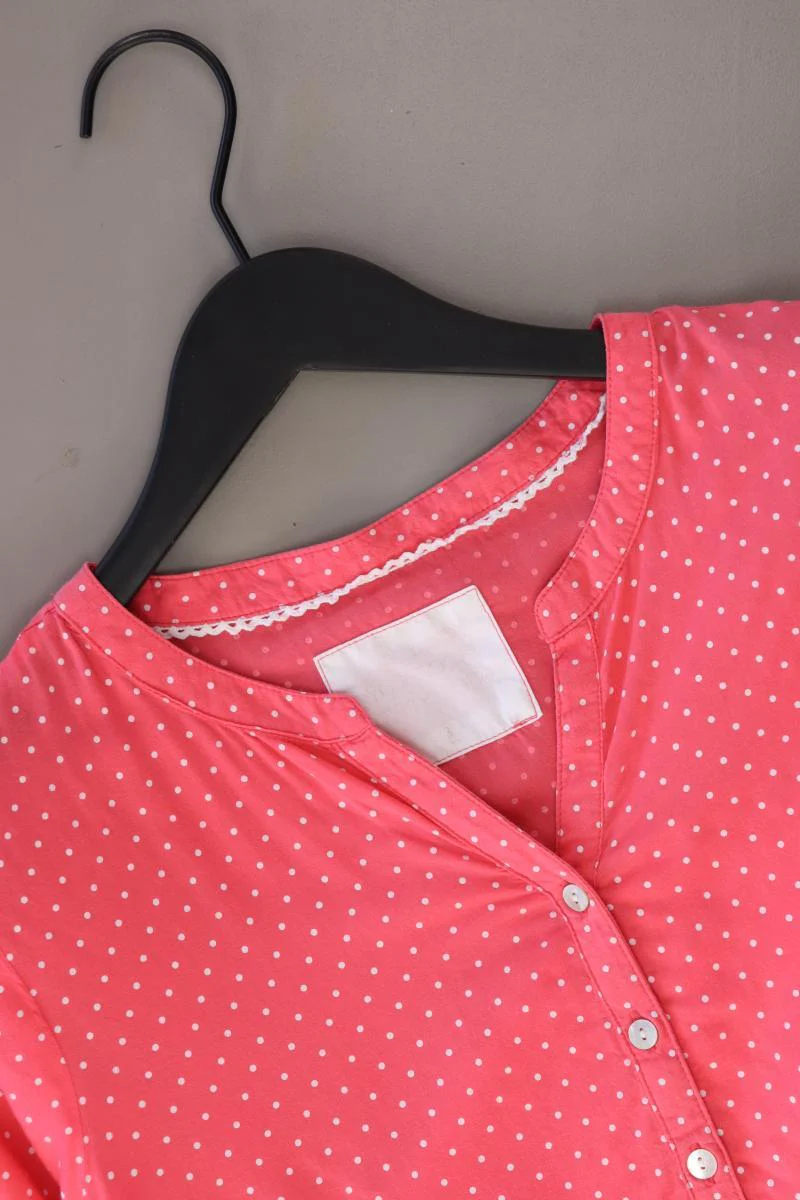 Sure Regular Bluse Gr. 36 gepunktet 3/4 Ärmel rosa aus Modal - Image 3