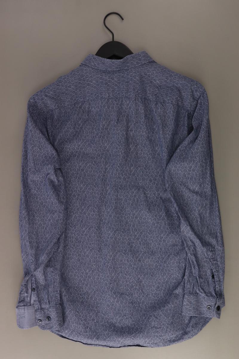 Reserved Langarmhemd für Herren Gr. XL blau aus Baumwolle - Image 2