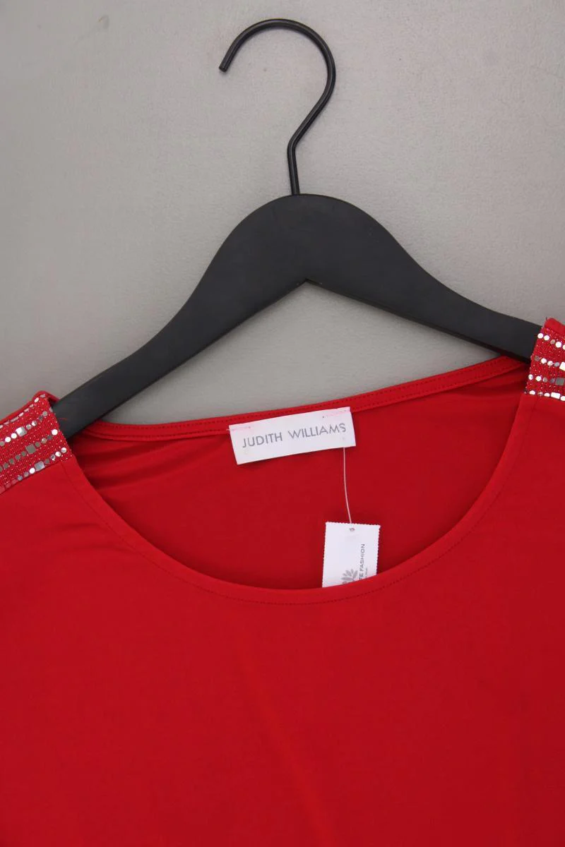 Judith Williams T-Shirt Gr. 40 Kurzarm rot aus Polyester - Image 2