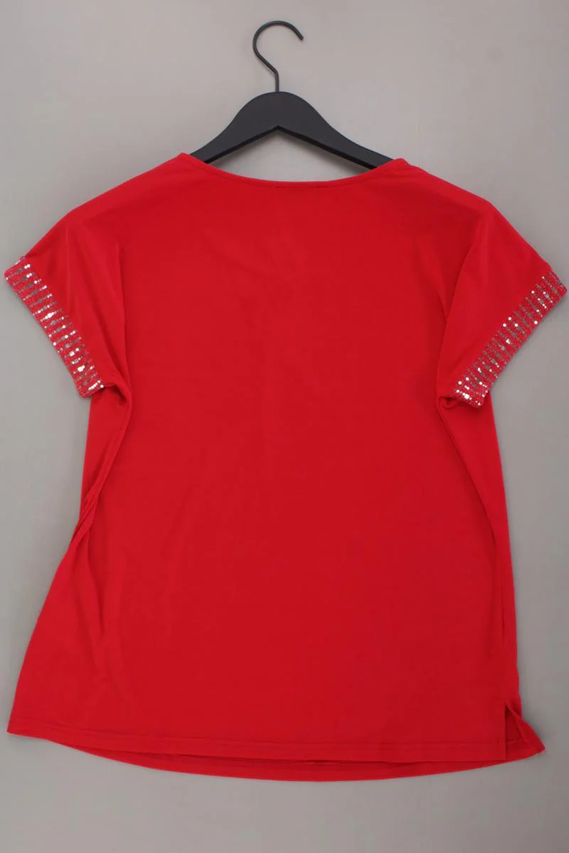 Judith Williams T-Shirt Gr. 40 Kurzarm rot aus Polyester - Image 3