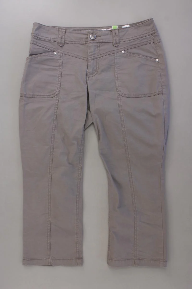 Street One 7/8 Hose Gr. 36/L22 grau aus Baumwolle