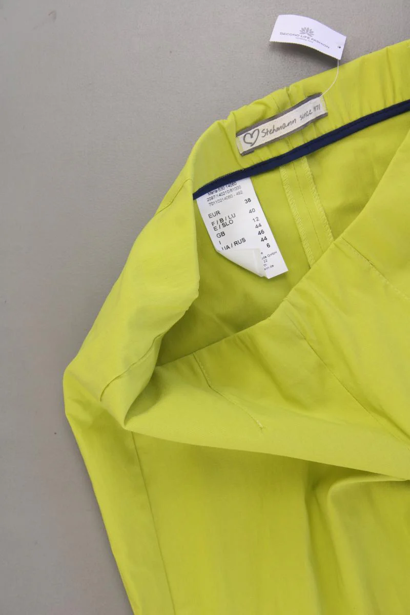 Stehmann Stretchhose Gr. 38 neuwertig grün aus Viskose - Image 2