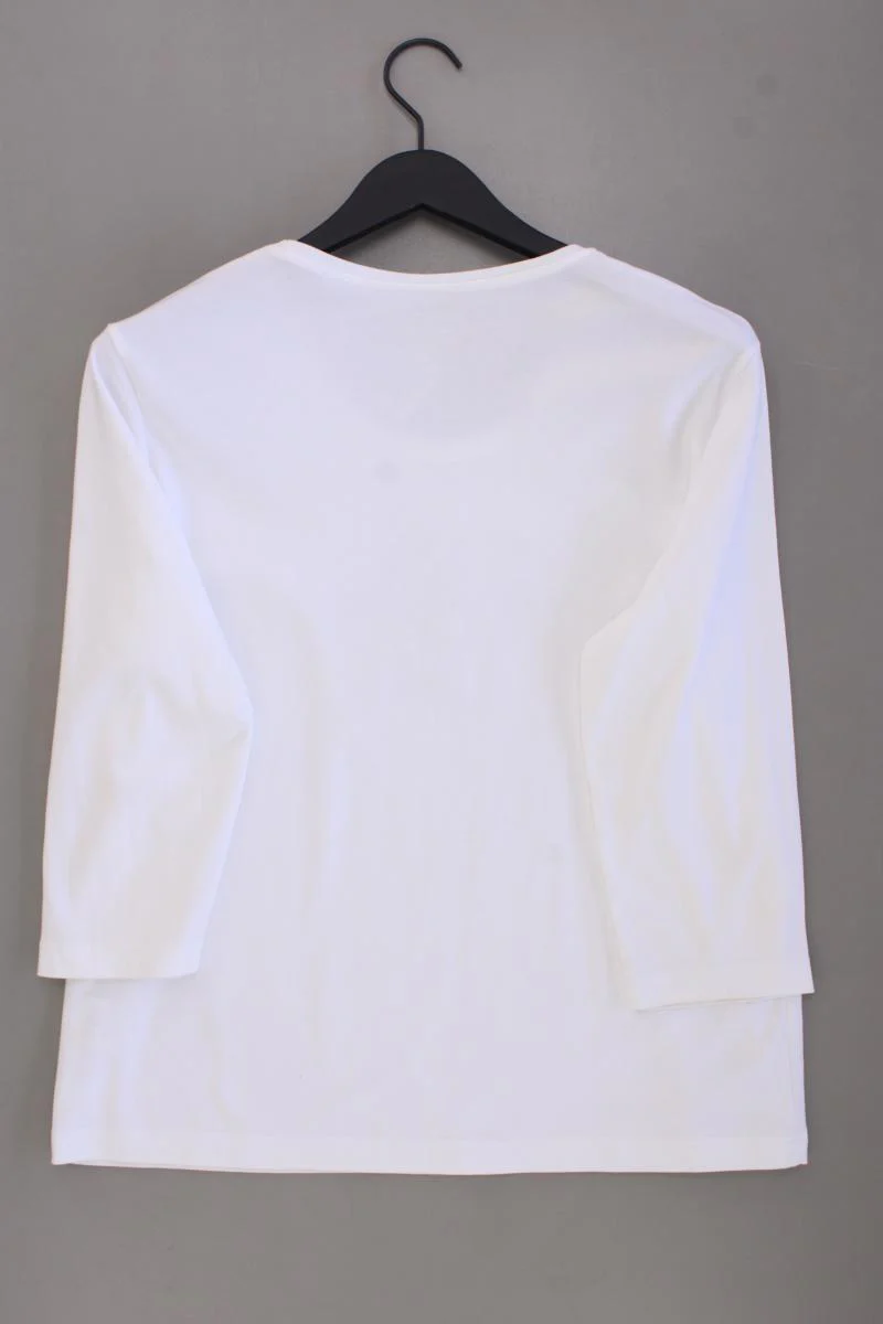 Adagio Classic Shirt Gr. 44 3/4 Ärmel weiß aus Baumwolle - Image 3