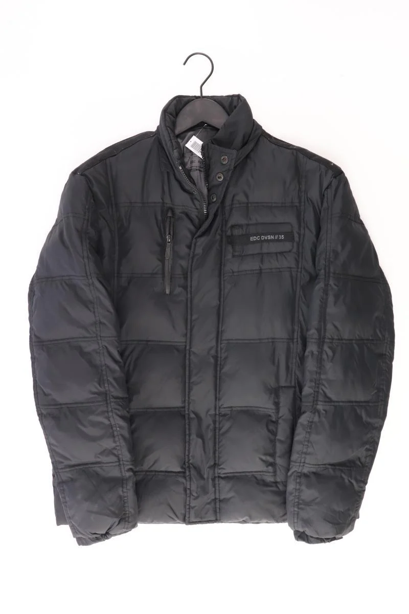 edc by Esprit Regular Jacke für Herren Gr. M schwarz aus Polyamid