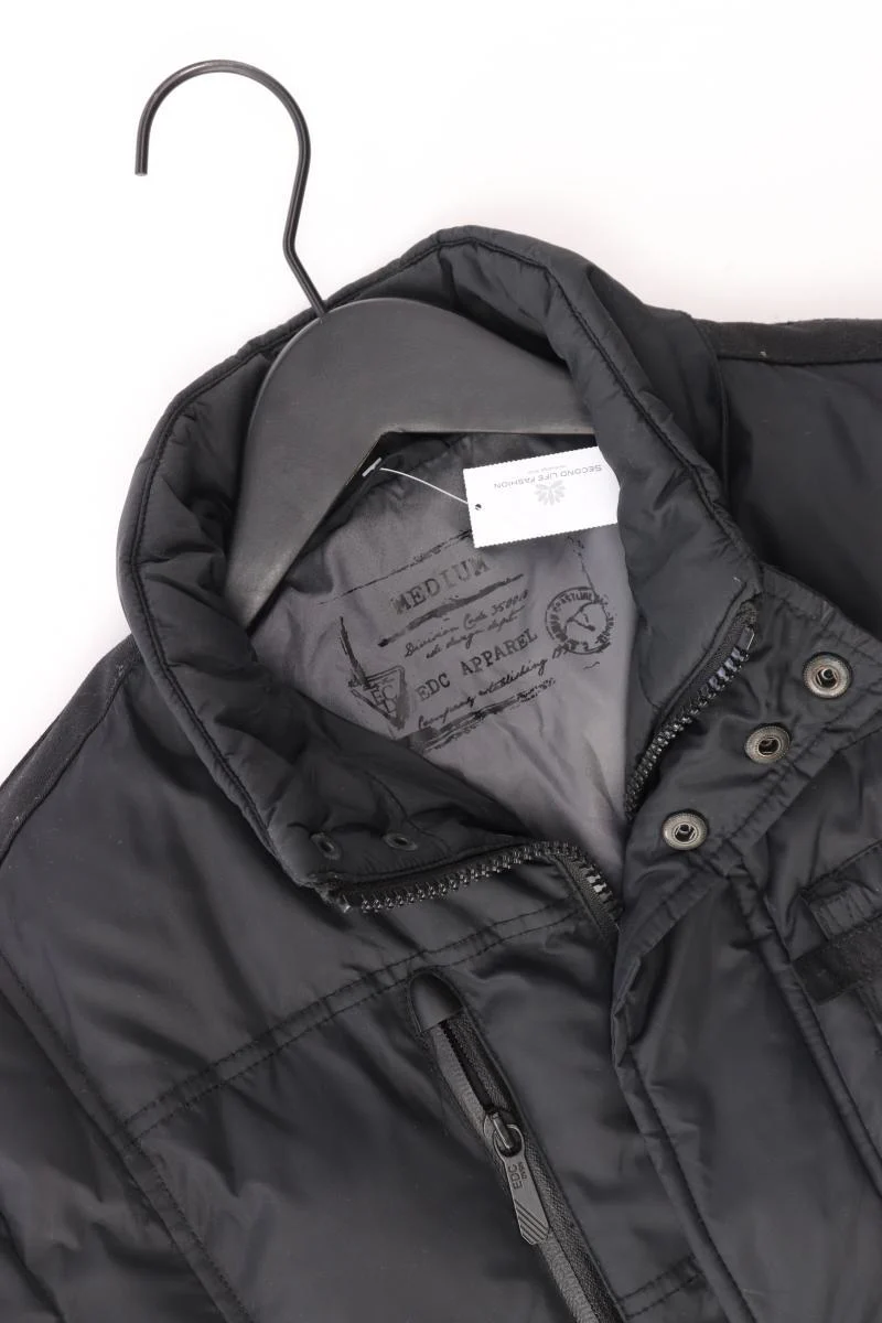 edc by Esprit Regular Jacke für Herren Gr. M schwarz aus Polyamid - Image 3