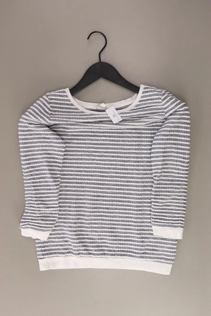 Tom Tailor (Denim) Feinstrickpullover Gr. S gestreift blau aus Baumwolle