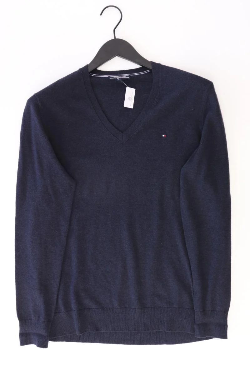 Tommy Hilfiger Feinstrickpullover für Herren Gr. XL blau