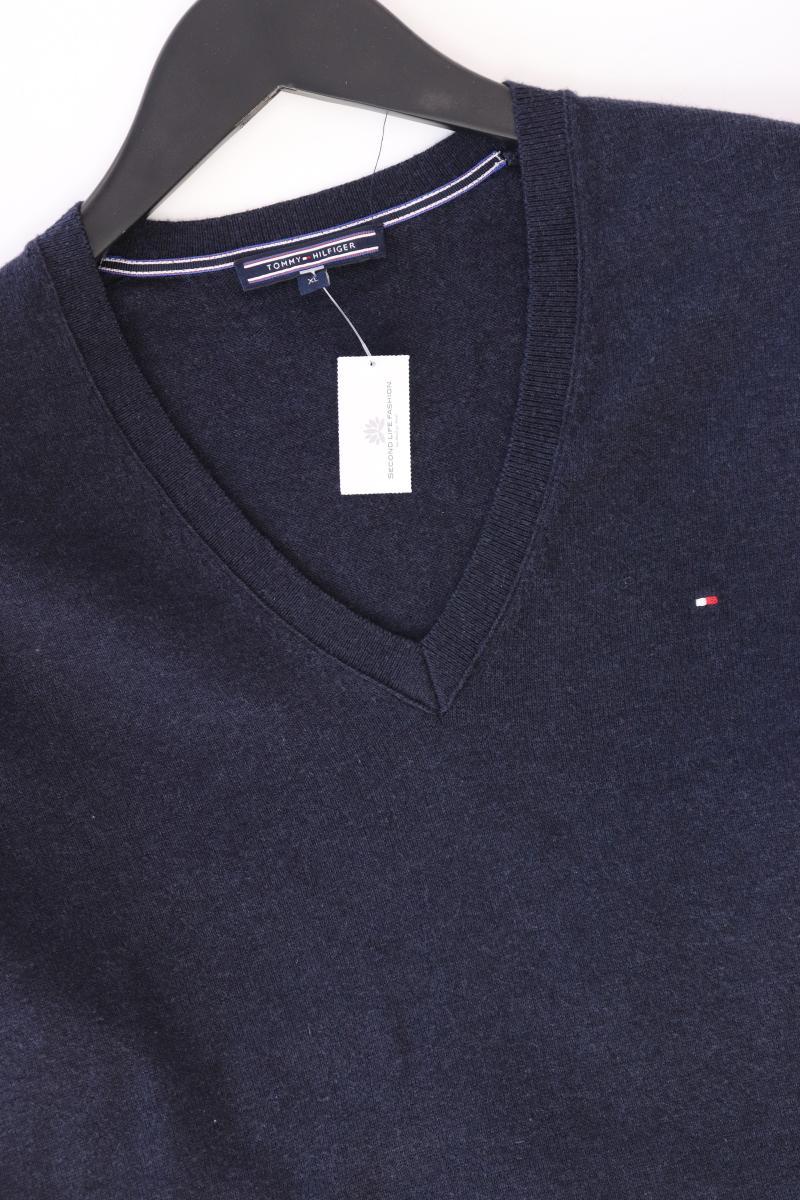 Tommy Hilfiger Feinstrickpullover für Herren Gr. XL blau - Image 4