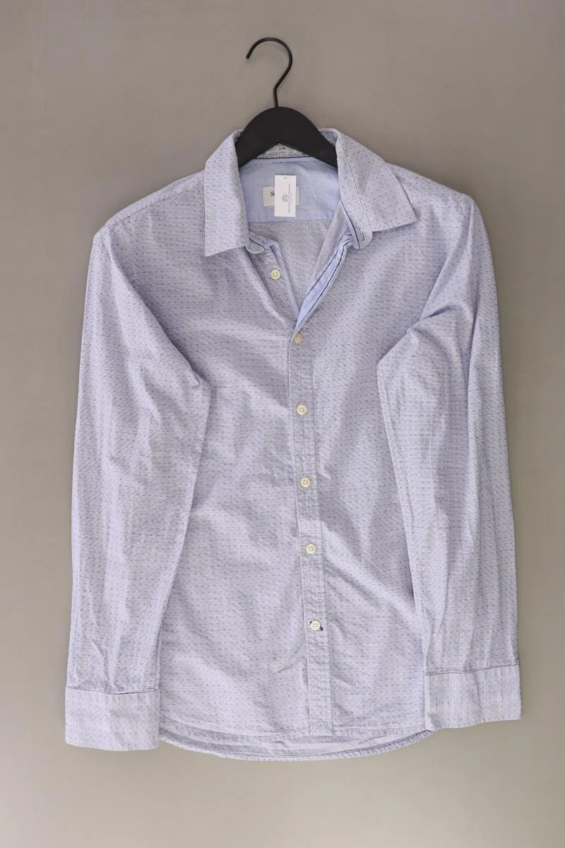Pepe Jeans Langarmhemd für Herren Gr. M blau aus Baumwolle