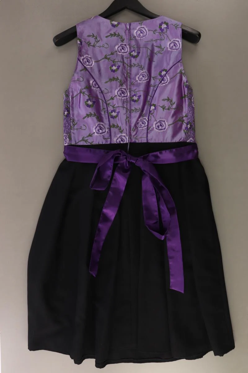 Dirndl Gr. Kurzgröße 20 Ärmellos lila aus Polyester - Image 2