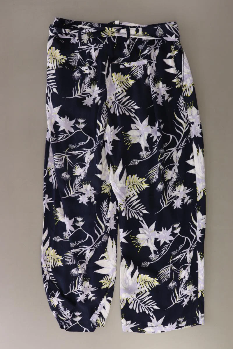 Street One 7/8 Hose Gr. 36 mit Blumenmuster blau aus Viskose - Image 2