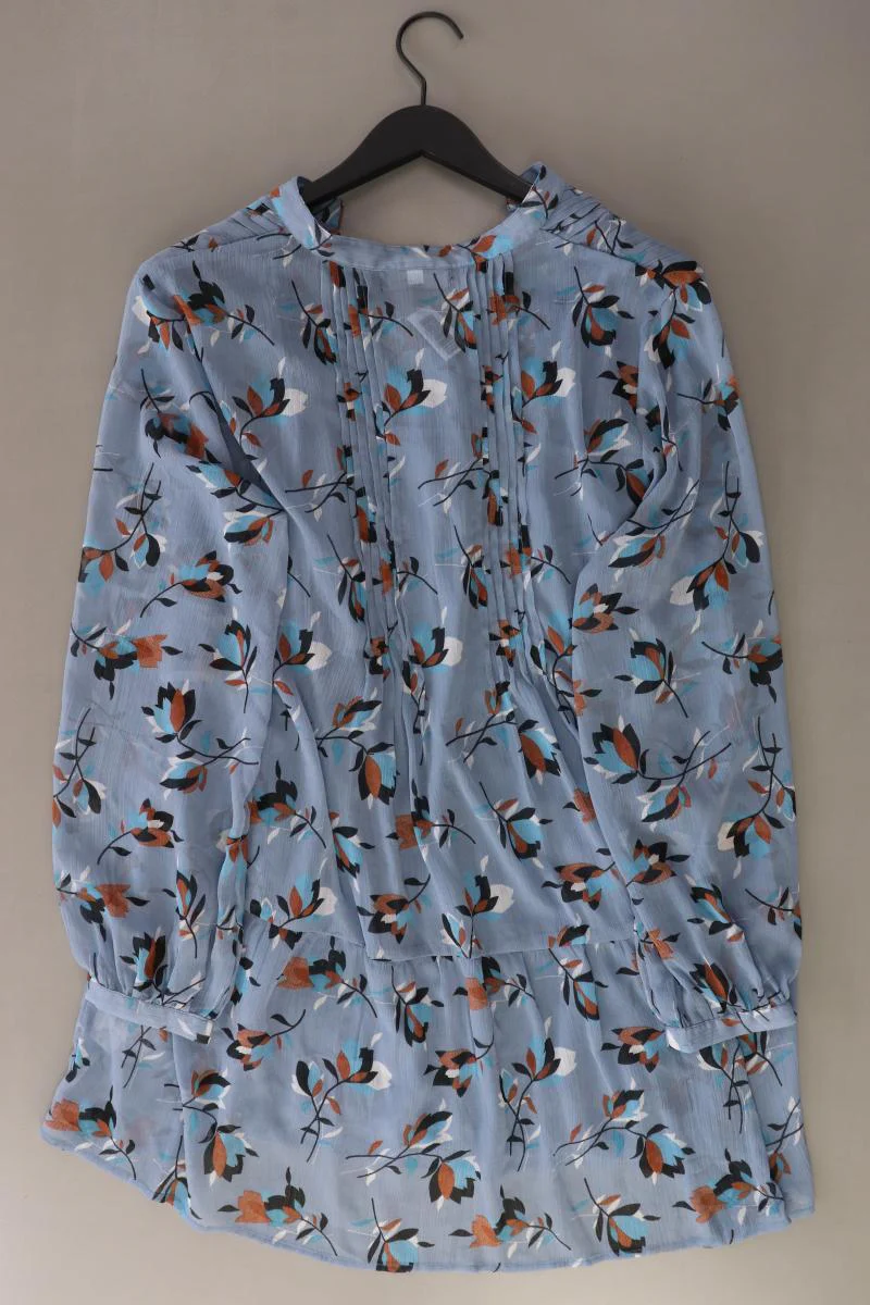 Aniston Langarmbluse Gr. 40 mit Blumenmuster blau aus Polyester - Image 2