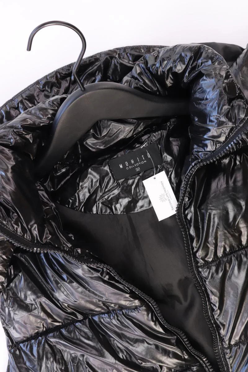 Mohito Kapuzenweste Gr. 32 schwarz aus Polyester - Image 3