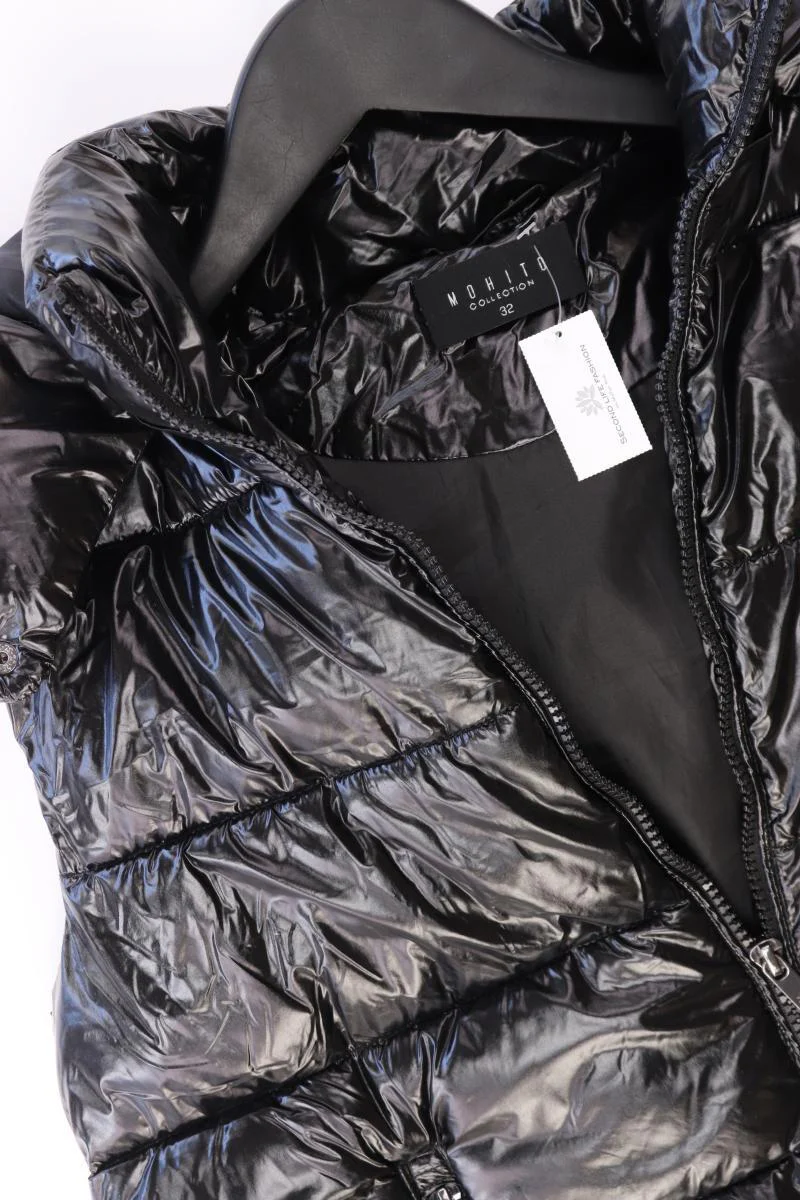 Mohito Kapuzenweste Gr. 32 schwarz aus Polyester - Image 4
