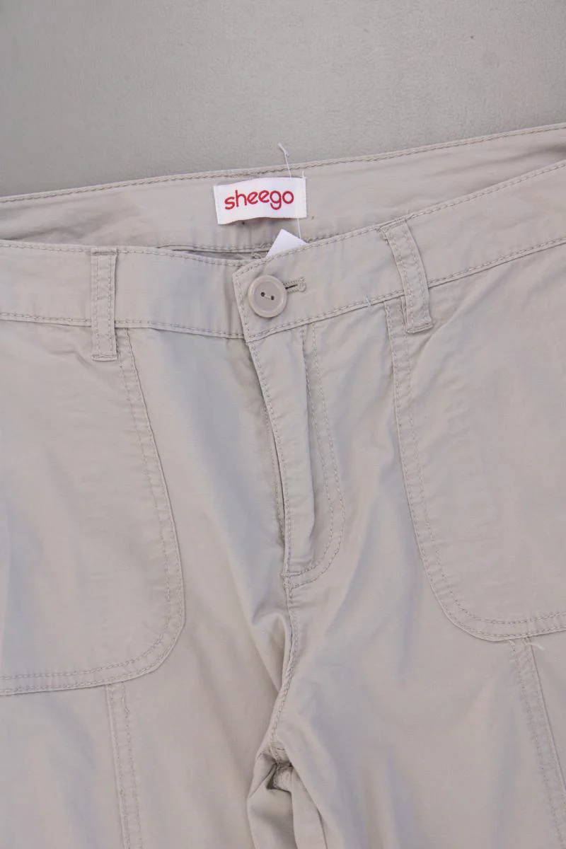 sheego Cargohose Gr. 42 grau aus Baumwolle - Image 2