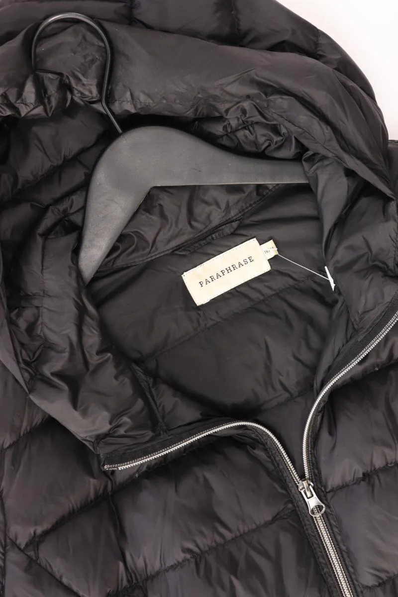 Paraphrase Daunenmantel Gr. 44 schwarz aus Nylon - Image 3