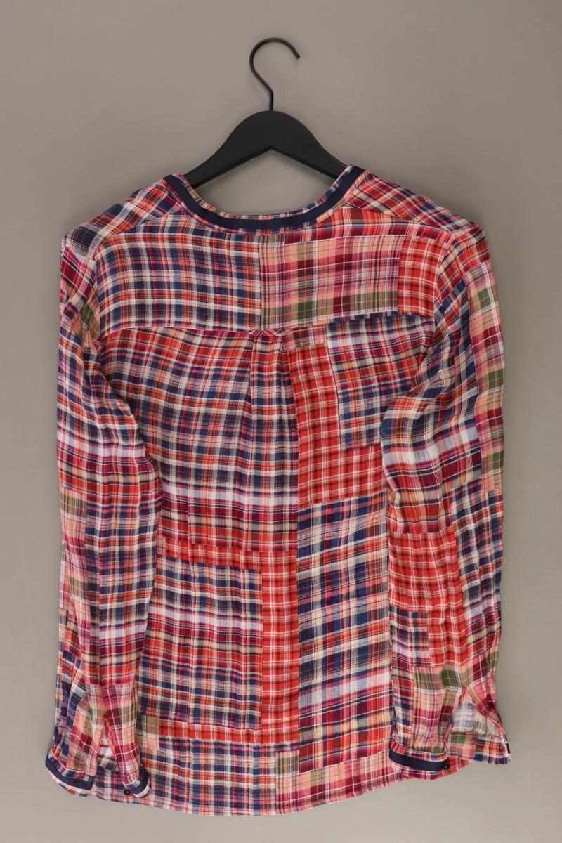 Esprit Karobluse Gr. 38 kariert Langarm rot aus Viskose - Image 2