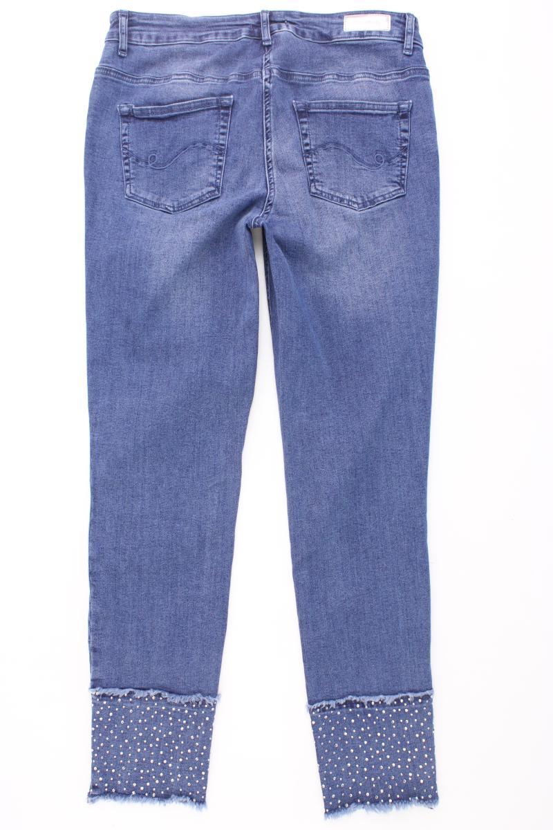 Alba Moda Skinny Jeans Gr. 40 neuwertig blau aus Baumwolle - Image 3