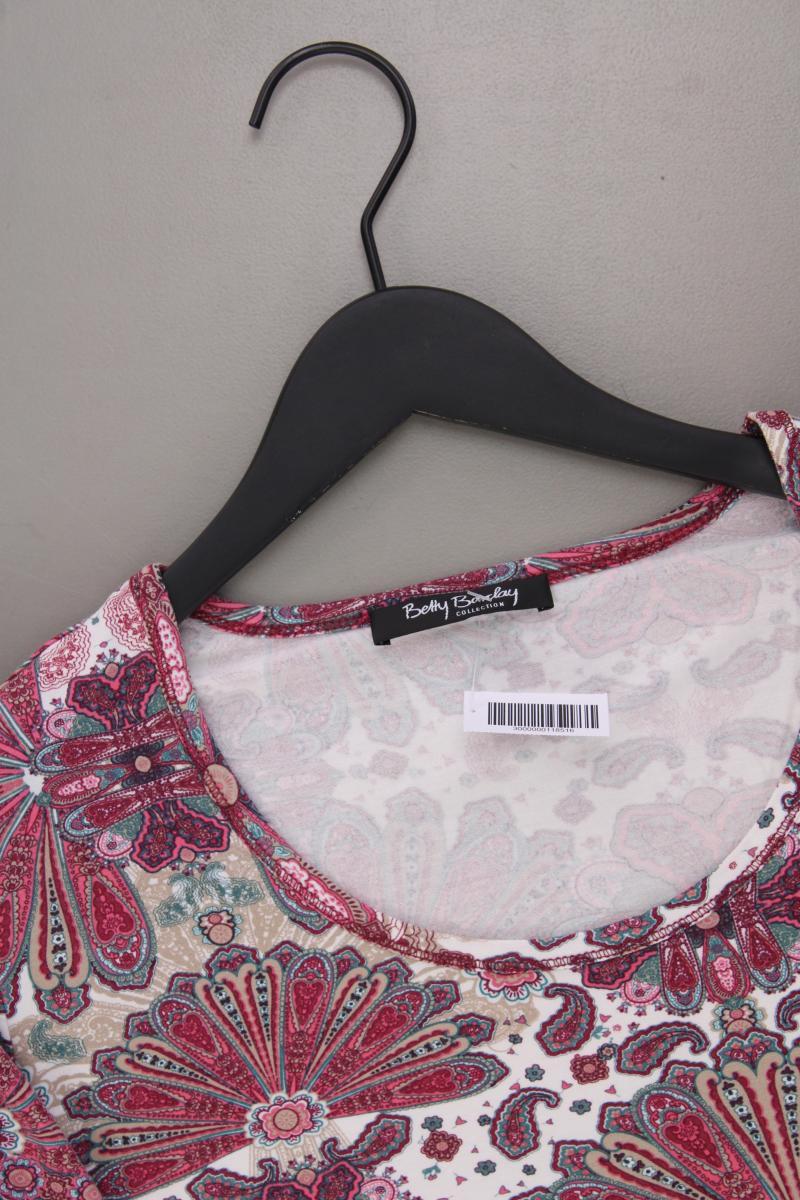 Betty Barclay Printshirt Gr. 46 mit Paisleymuster Kurzarm pink - Image 2