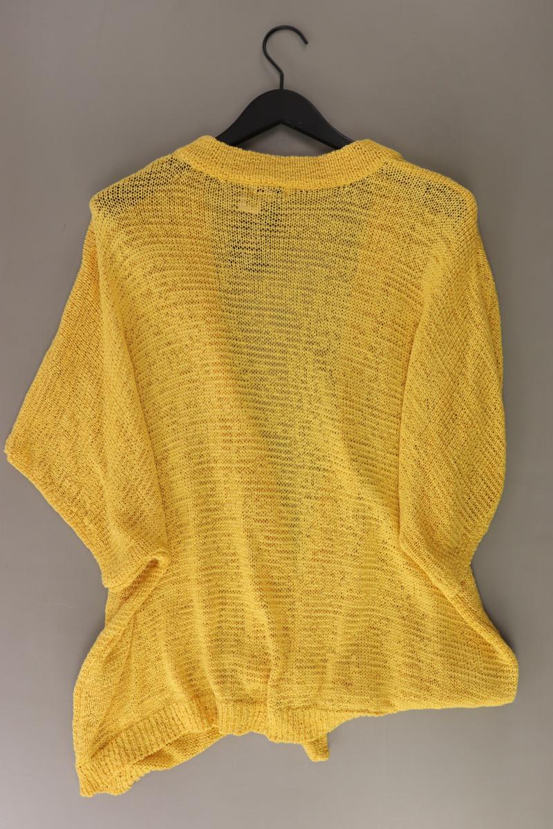 Ciso Strickjacke Gr. XXXL neu mit Etikett Neupreis: 69,99€! 3/4 Ärmel gelb - Image 2