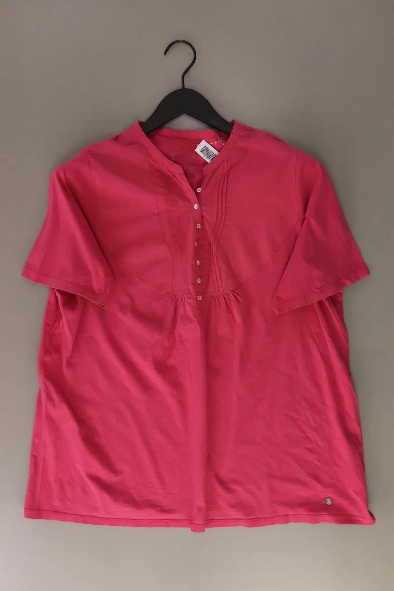 Triangle by s.Oliver Kurzarmbluse Gr. 46 pink aus Baumwolle