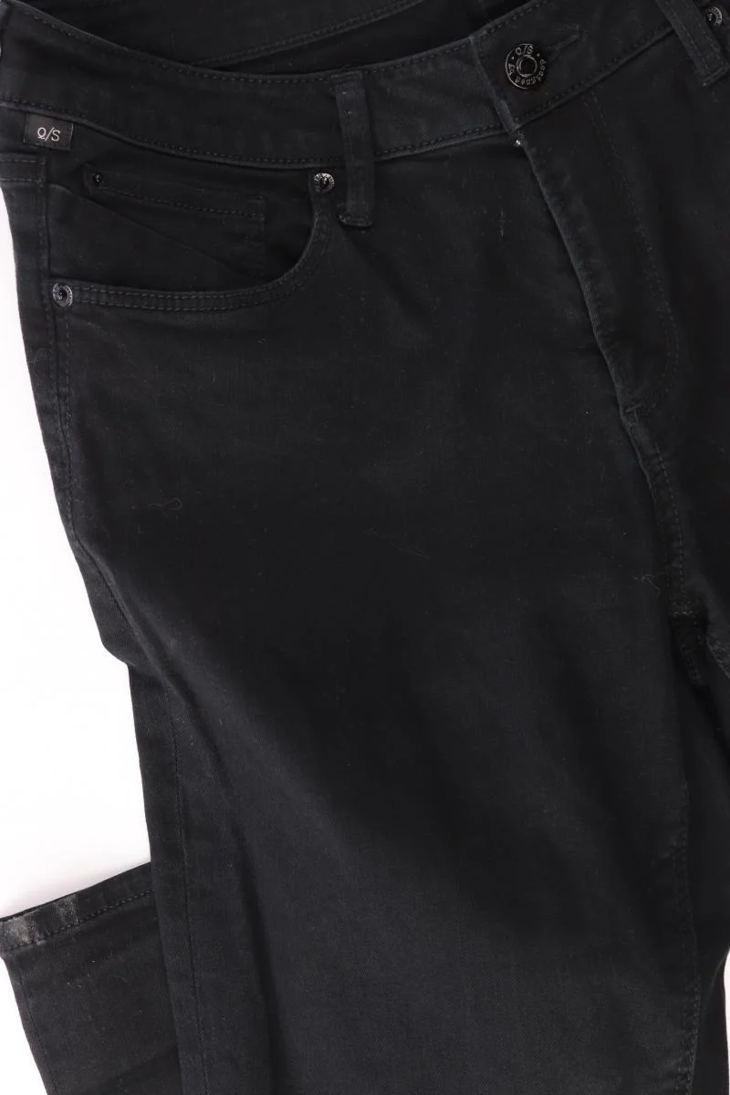 QS by s.Oliver Straight Jeans Gr. L/L30 schwarz aus Baumwolle - Image 4