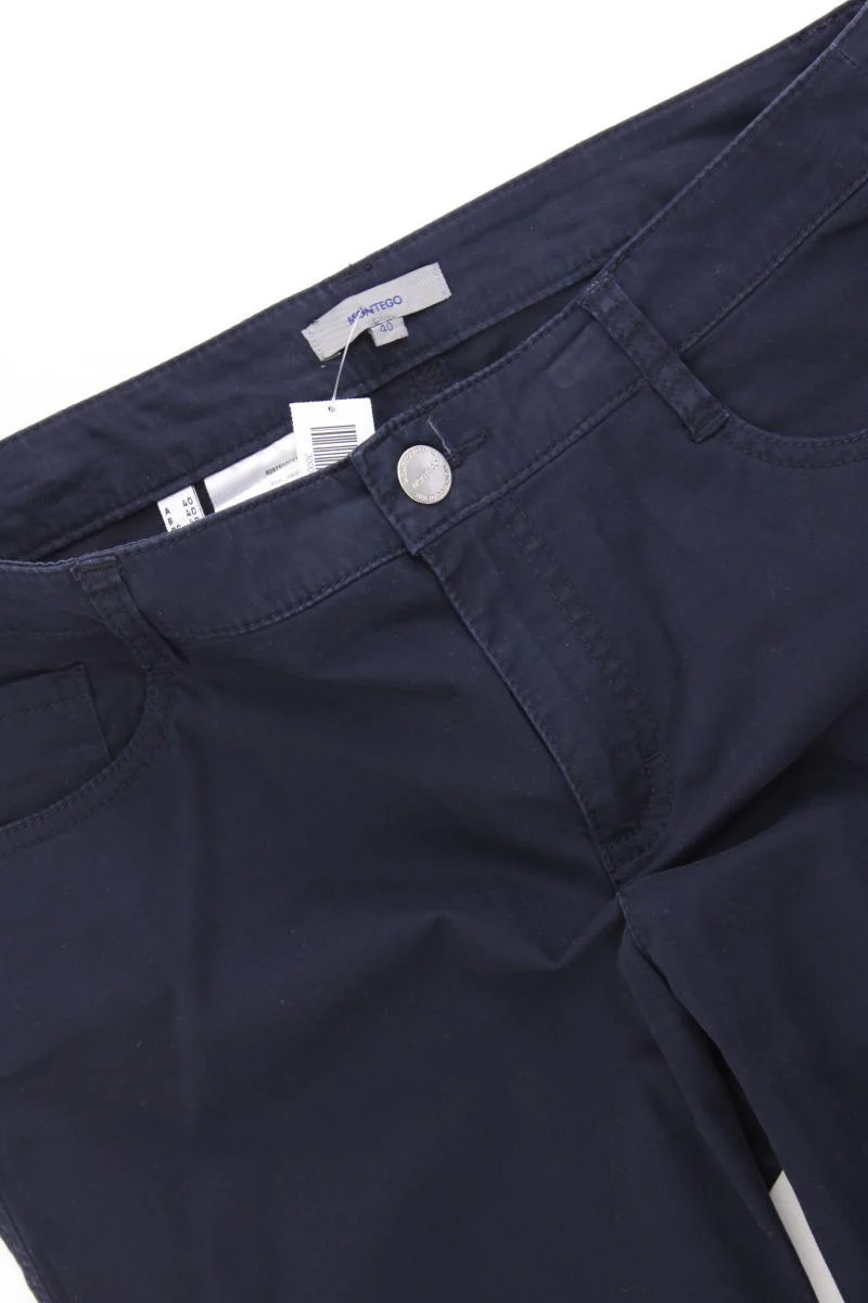 Montego Five-Pocket-Hose Gr. 40 blau aus Baumwolle - Image 2