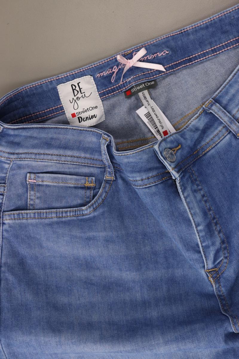 Street One 3/4 Jeans Gr. W34 blau aus Baumwolle - Image 3