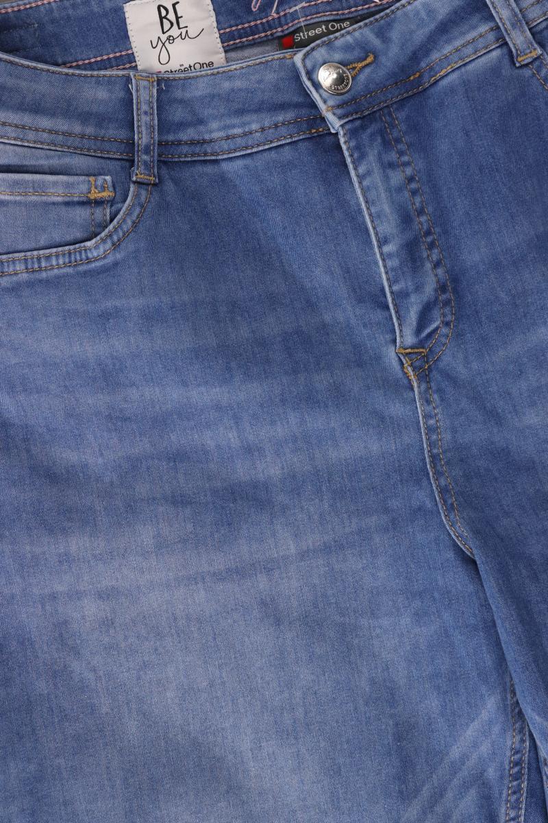 Street One 3/4 Jeans Gr. W34 blau aus Baumwolle - Image 4