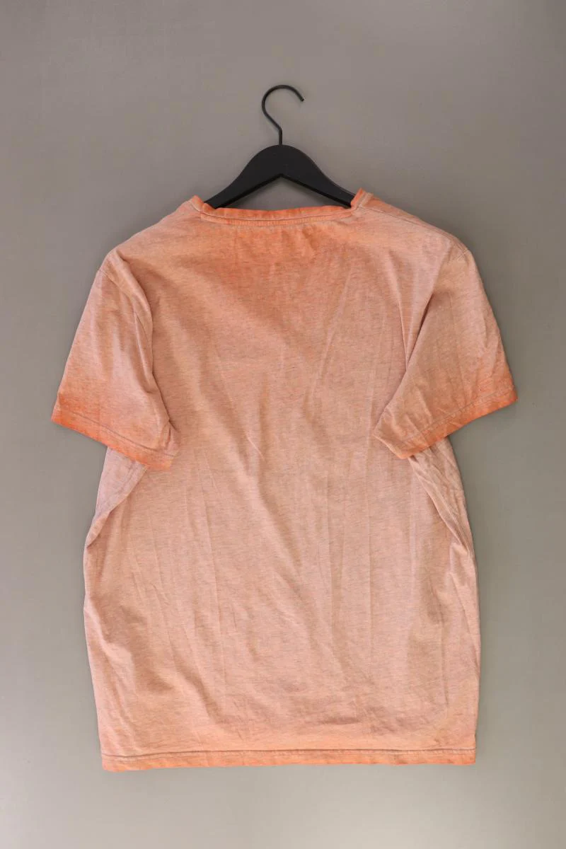 QS by s.Oliver Shirt mit V-Ausschnitt für Herren Gr. XL Kurzarm orange - Image 2