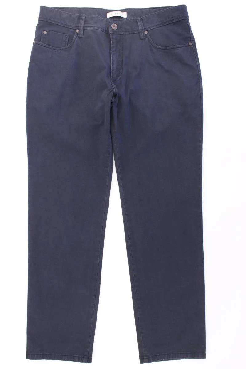 Bugatti Five-Pocket-Hose für Herren Gr. W34/L30 Modell Oxford blau aus Baumwolle
