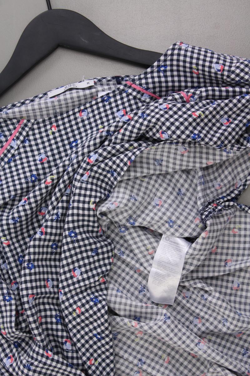 edc by Esprit Karobluse Gr. M kariert 3/4 Ärmel blau aus Viskose - Image 3