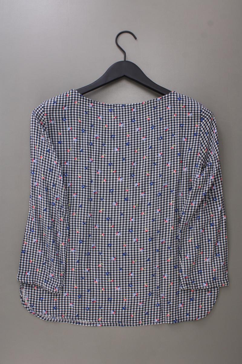 edc by Esprit Karobluse Gr. M kariert 3/4 Ärmel blau aus Viskose - Image 4