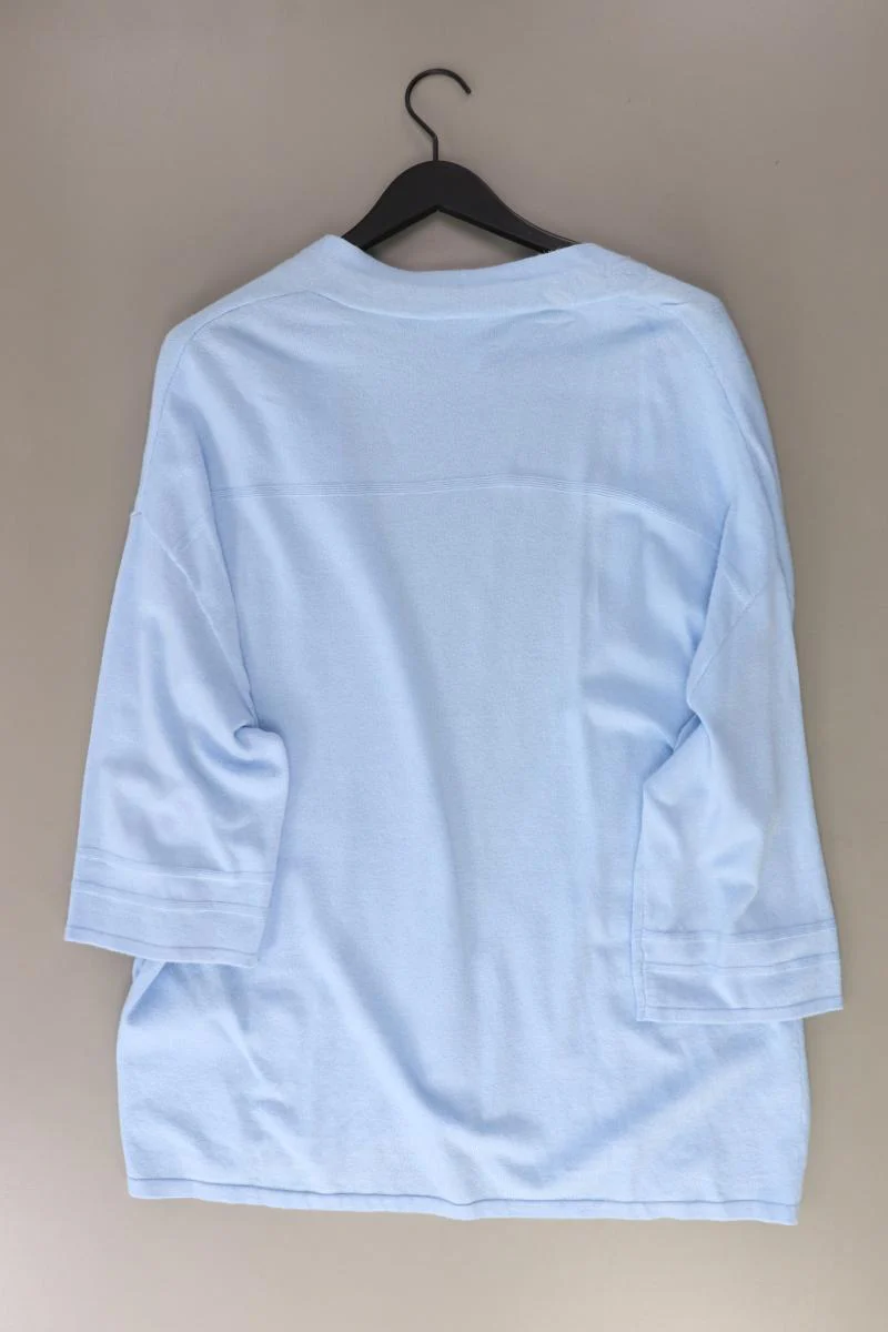 Street One Strickjacke Gr. 42 3/4 Ärmel blau aus Viskose - Image 2