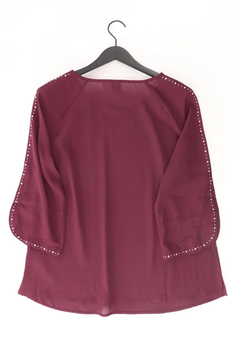 FAIR LADY Classic Bluse Gr. 46 3/4 Ärmel lila aus Polyester - Image 4