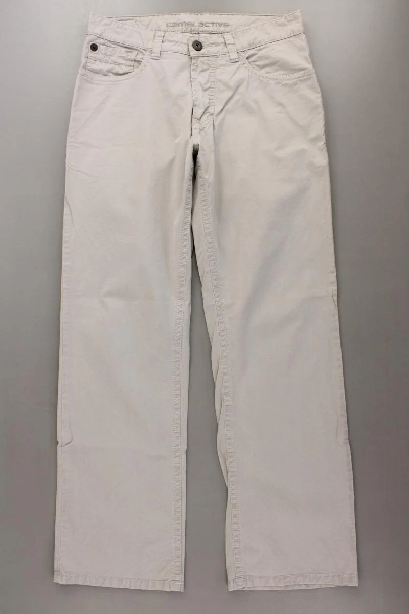 camel active Hose für Herren Gr. W33/L32 grau aus Baumwolle