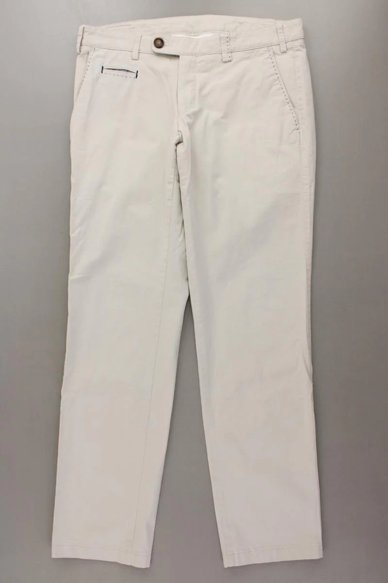 Digel Chinohose für Herren Gr. 50 creme aus Baumwolle