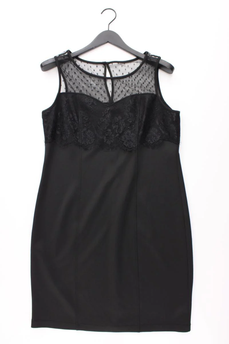 Yessica Abendkleid Gr. L Ärmellos schwarz aus Polyester