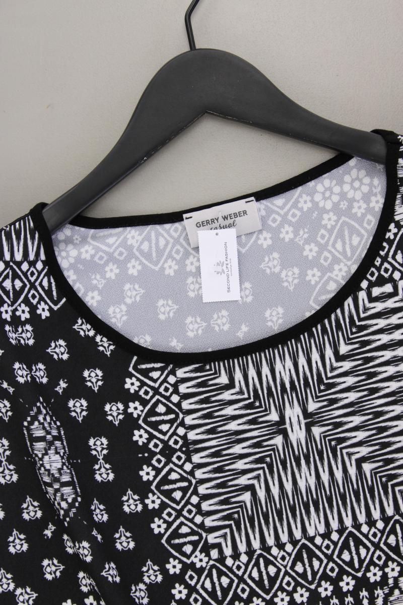 Gerry Weber Kurzarmbluse Gr. 44 schwarz aus Polyester - Image 2
