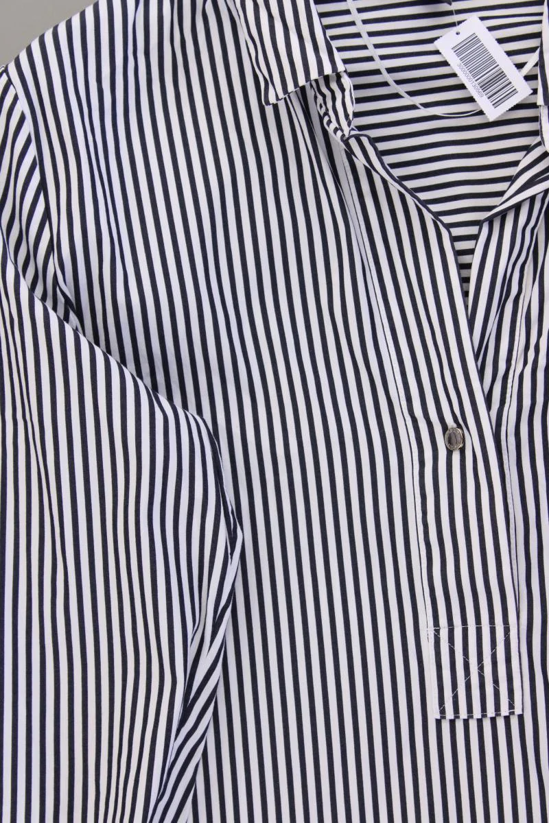 Esprit Langarmbluse Gr. 40 gestreift blau aus Baumwolle - Image 3